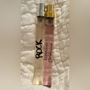 Vera Wang Rock Princess and Princess Perfume Duo (.33 FL OZ ea) spritzers